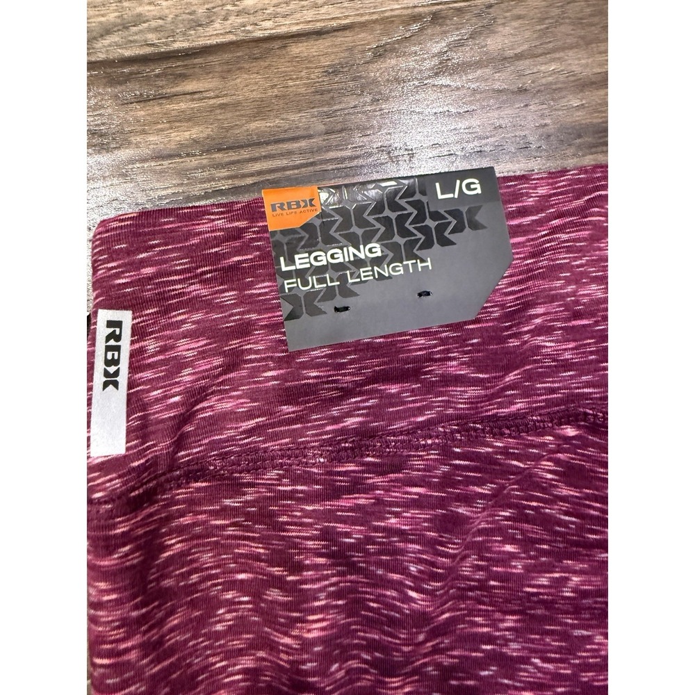 New RBX Full Length Leggins Women's Size Large Berry Crush - Picture 7 of 7